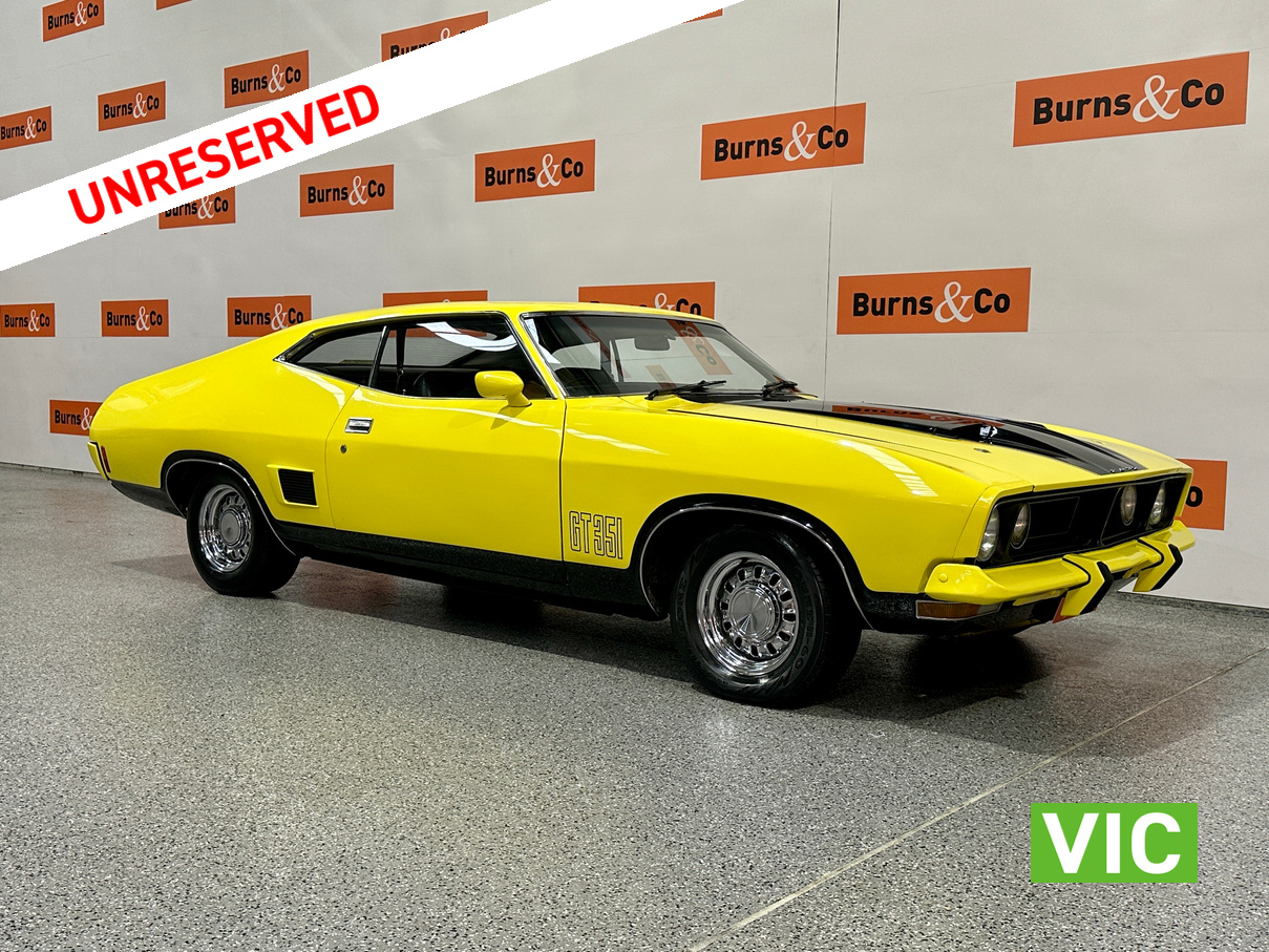 1975 FORD FALCON XB GT 351 V8 AUTO HARDTOP 