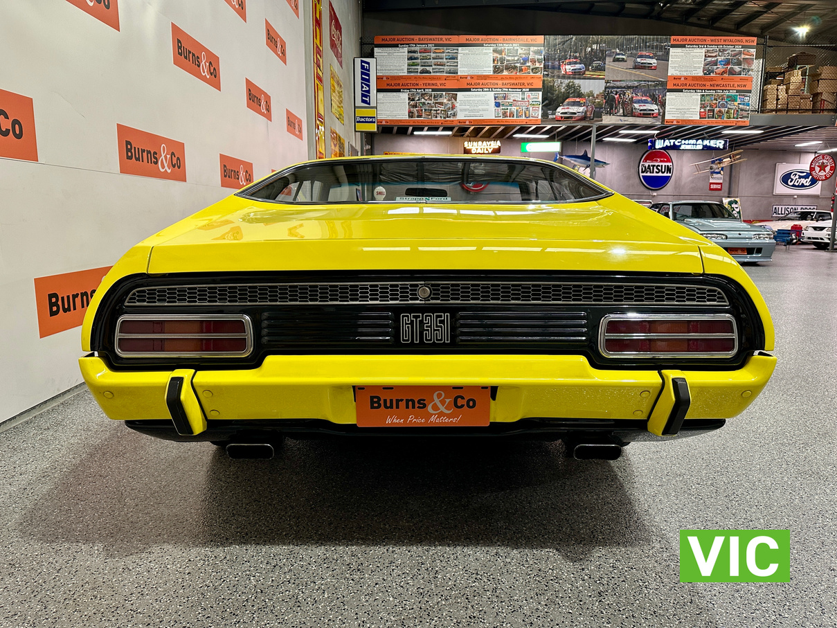 1975 FORD FALCON XB GT 351 V8 AUTO HARDTOP 