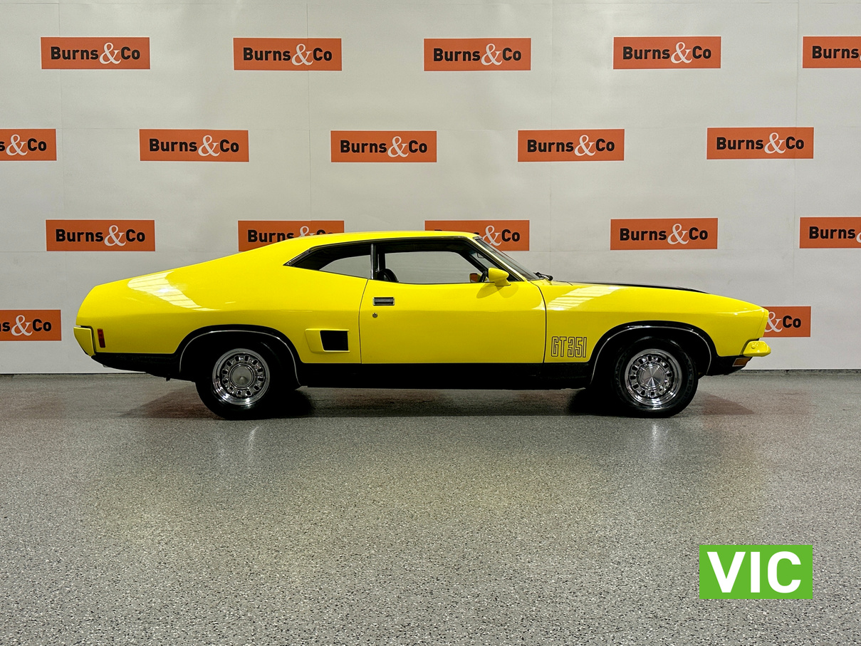 1975 FORD FALCON XB GT 351 V8 AUTO HARDTOP 