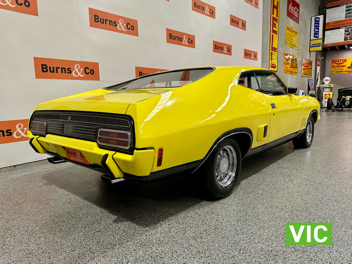 1975 FORD FALCON XB GT 351 V8 AUTO HARDTOP 