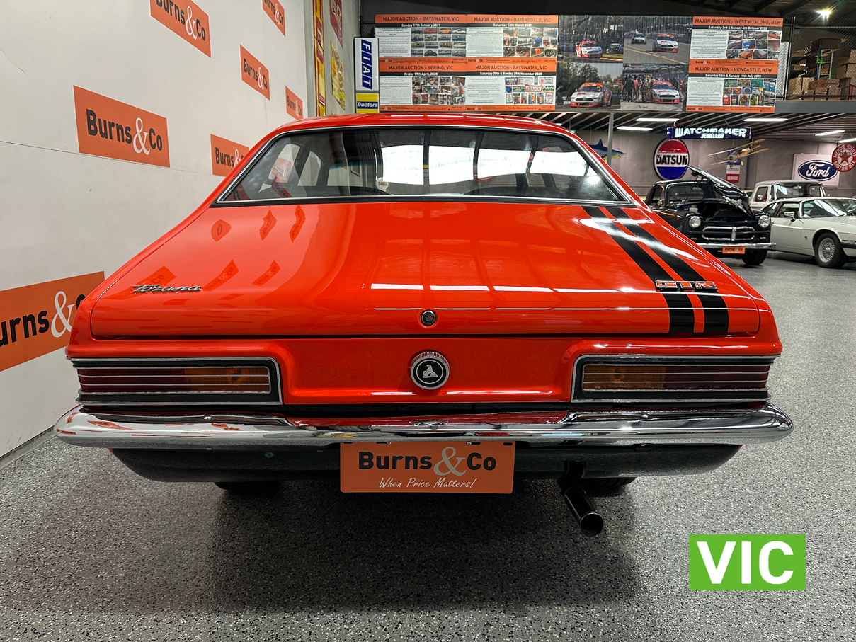 1970 HOLDEN TORANA LC GTR 6 CYL 202 MANUAL COUPE