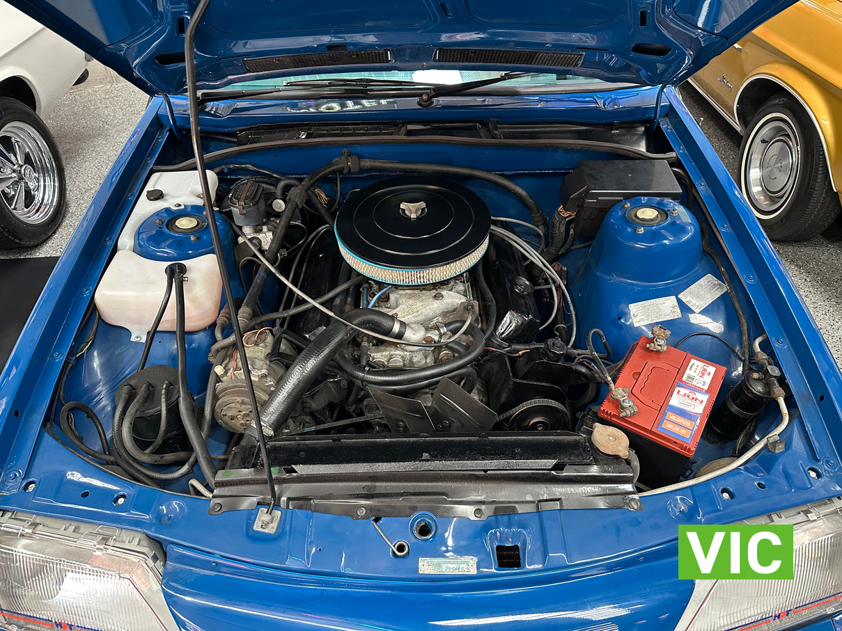 1985 HOLDEN COMMODORE VK BLUE MEANIE TRIBUTE 4D SEDAN
