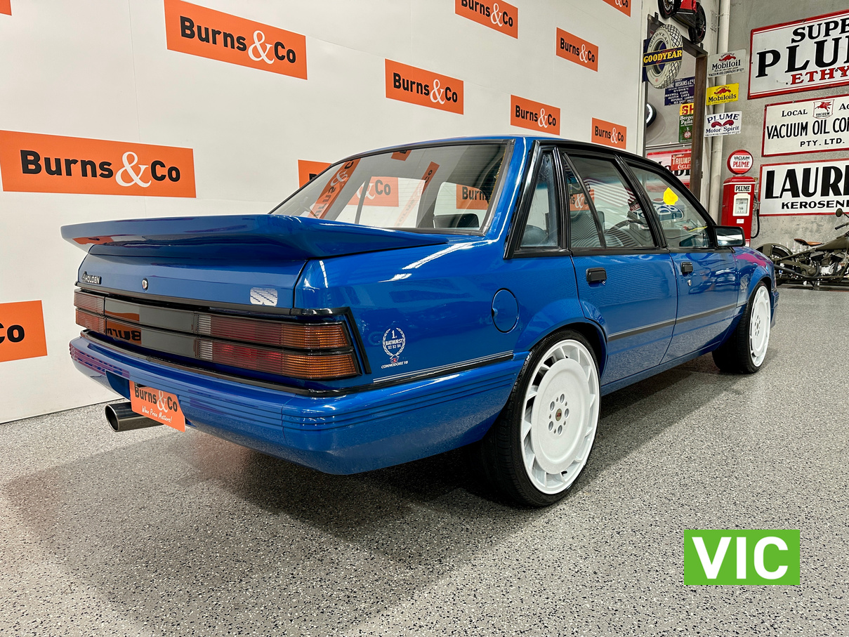 1985 HOLDEN COMMODORE VK BLUE MEANIE TRIBUTE 4D SEDAN