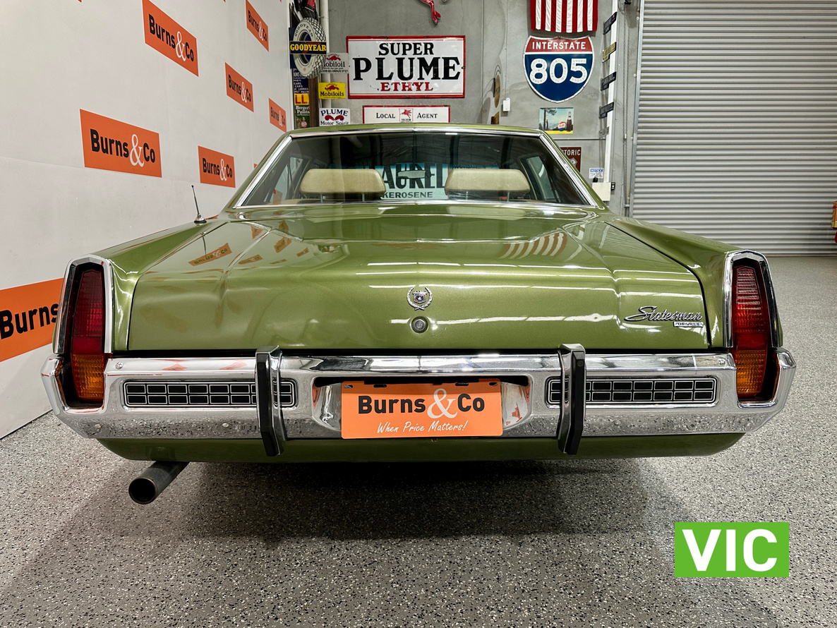 1972 HOLDEN STATESMAN HQ DEVILLE 350 V8 AUTO SEDAN