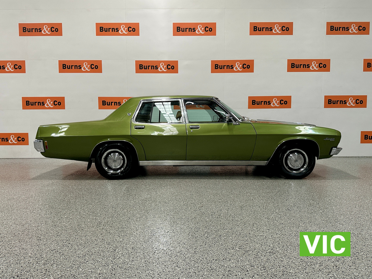 1972 HOLDEN STATESMAN HQ DEVILLE 350 V8 AUTO SEDAN