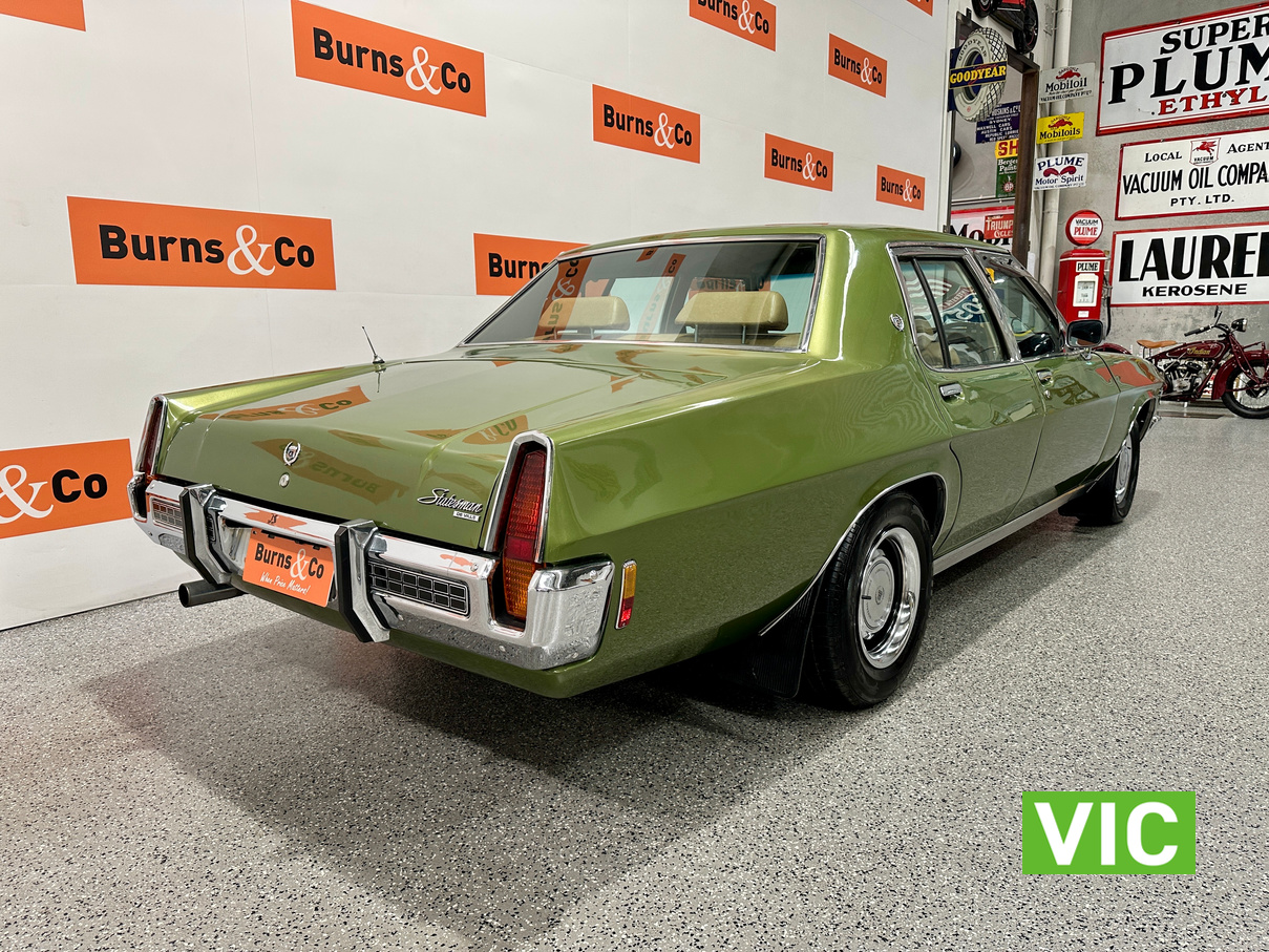1972 HOLDEN STATESMAN HQ DEVILLE 350 V8 AUTO SEDAN