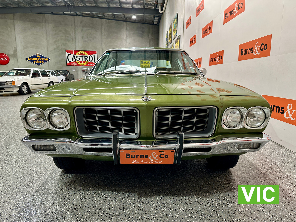 1972 HOLDEN STATESMAN HQ DEVILLE 350 V8 AUTO SEDAN