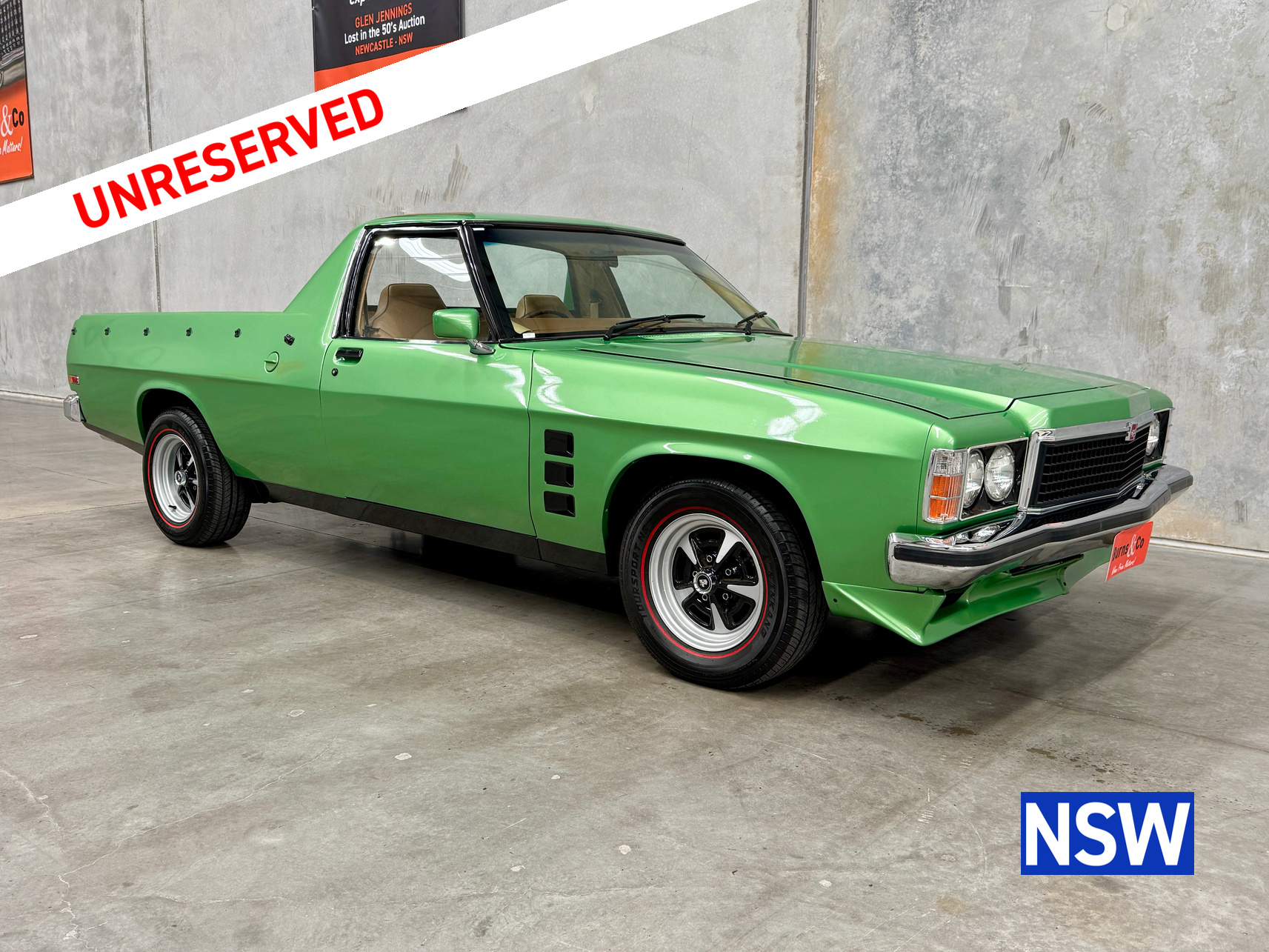 1978 HOLDEN HZ KINGSWOOD 253 4.2L V8 MANUAL UTE