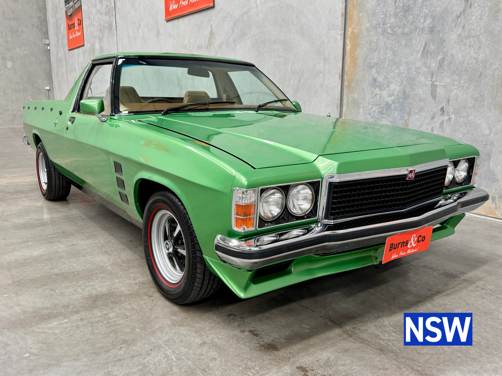 1978 HOLDEN HZ KINGSWOOD 253 4.2L V8 MANUAL UTE