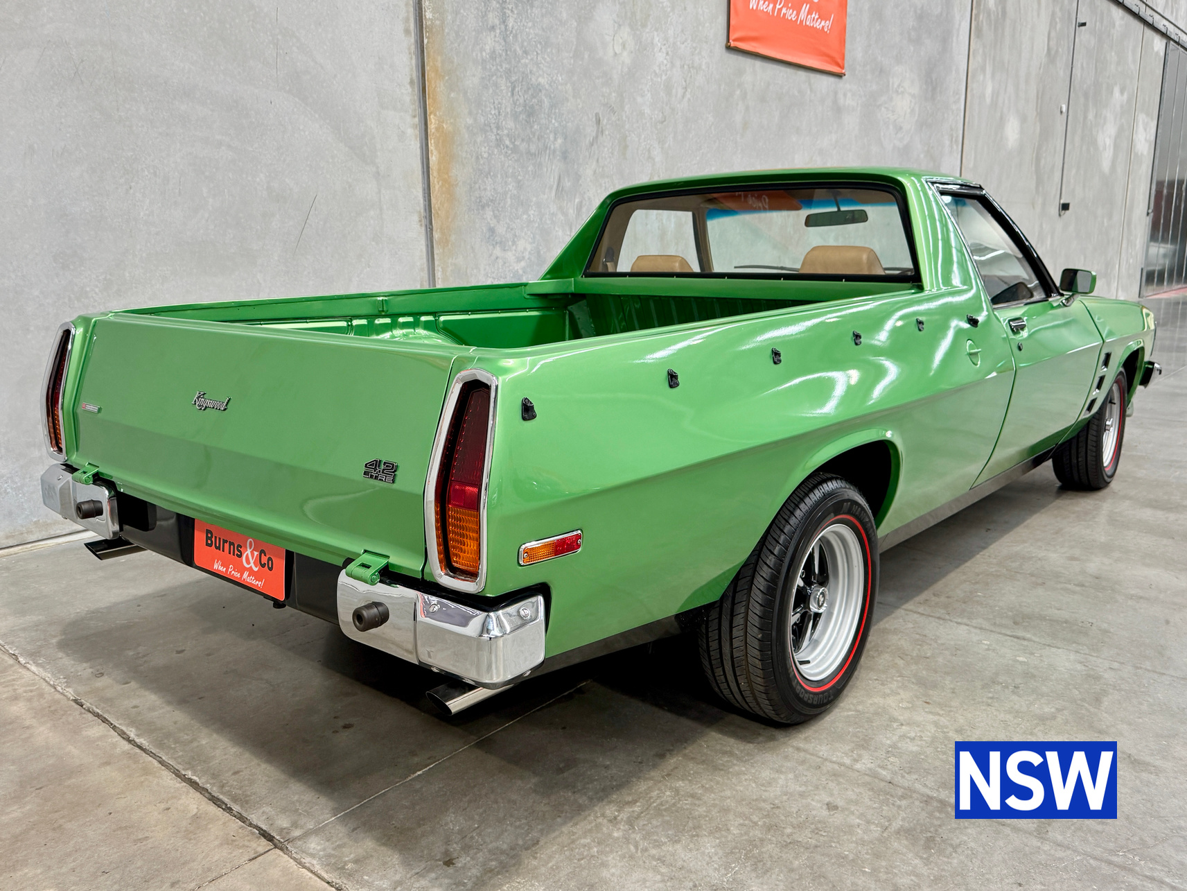 1978 HOLDEN HZ KINGSWOOD 253 4.2L V8 MANUAL UTE