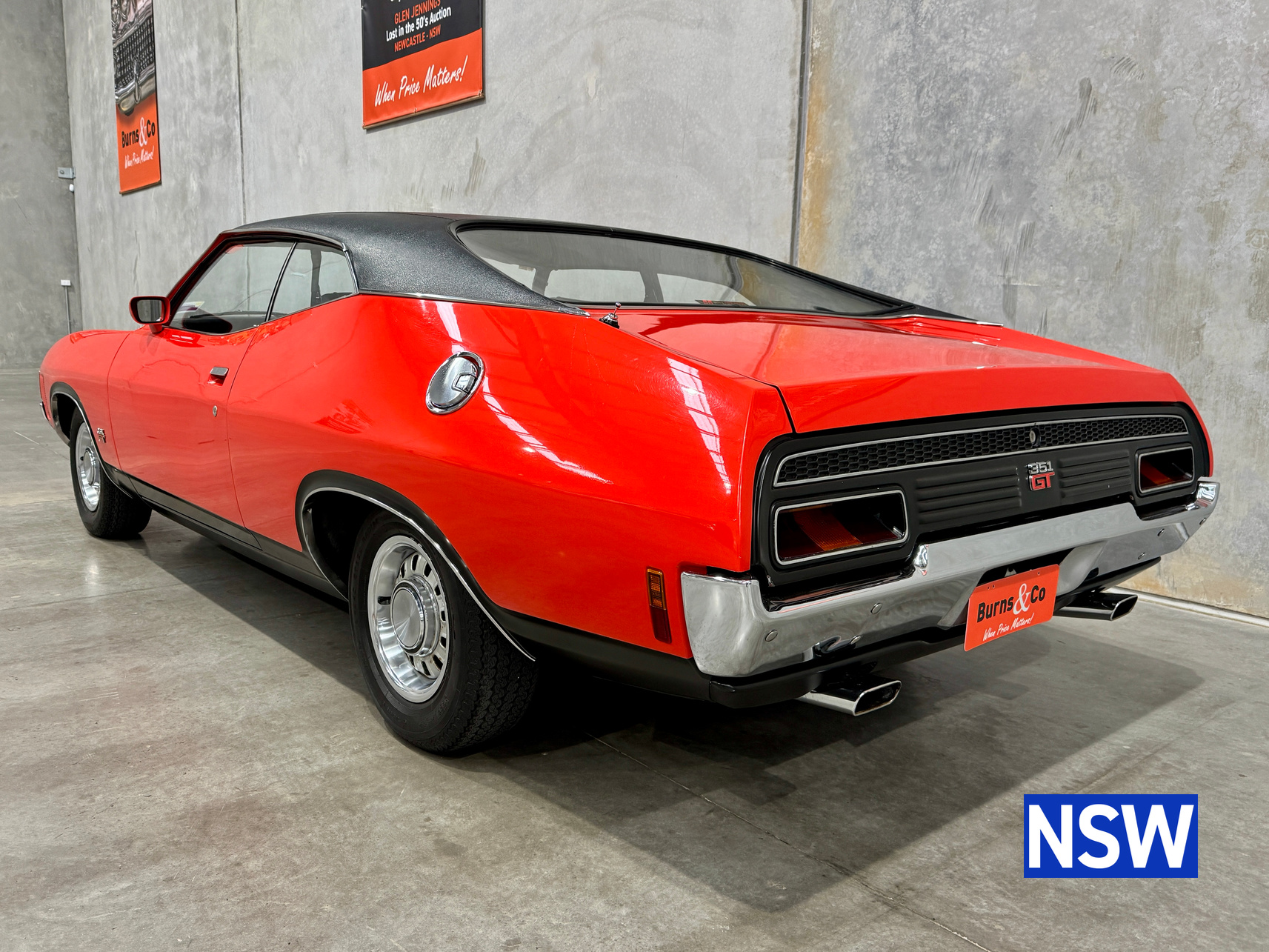 1972 FORD XA GT FALCON 351 V8 MANUAL COUPE