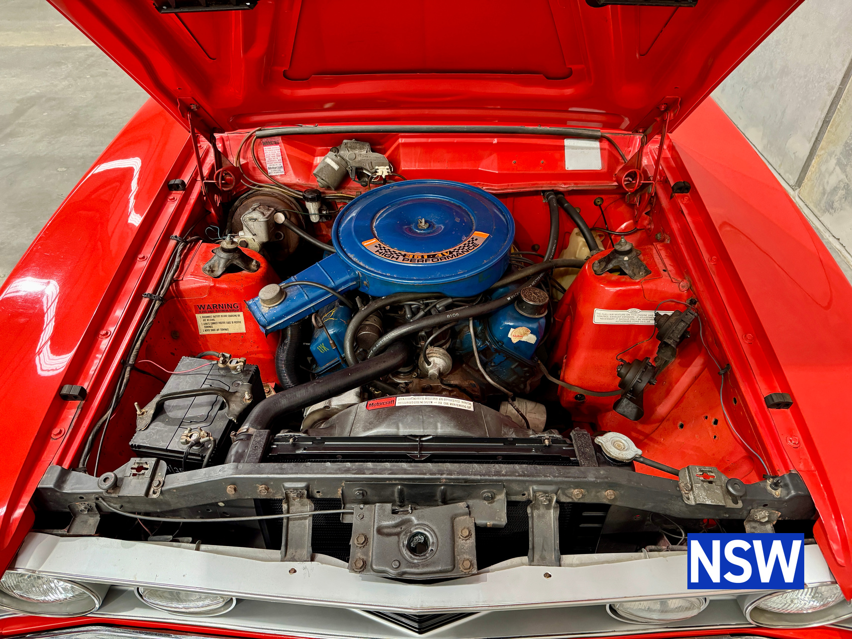 1972 FORD XA GT FALCON 351 V8 MANUAL COUPE
