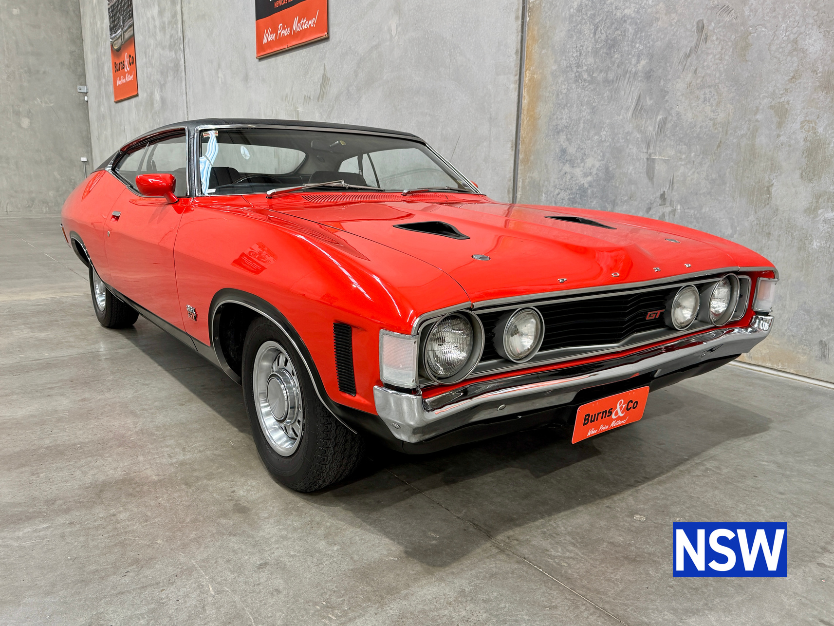 1972 FORD XA GT FALCON 351 V8 MANUAL COUPE