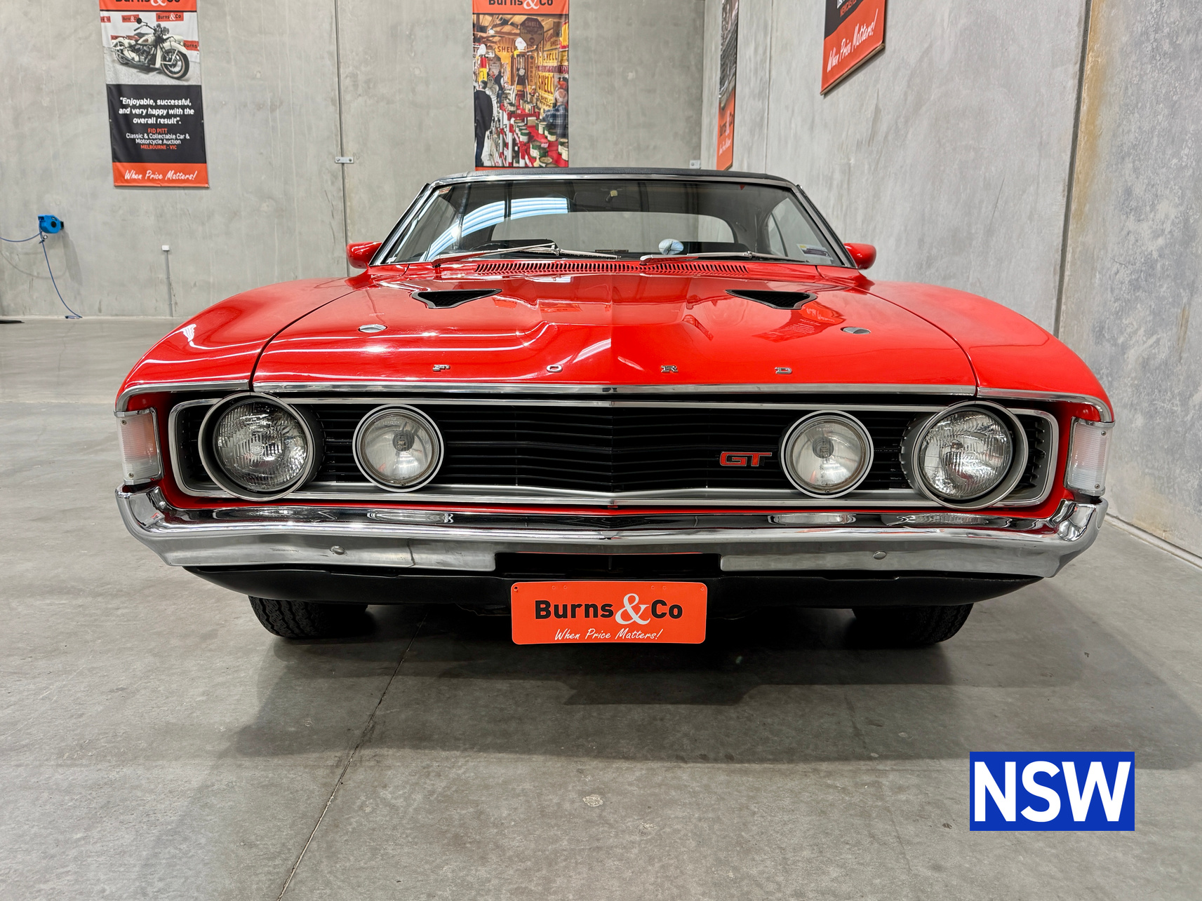 1972 FORD XA GT FALCON 351 V8 MANUAL COUPE