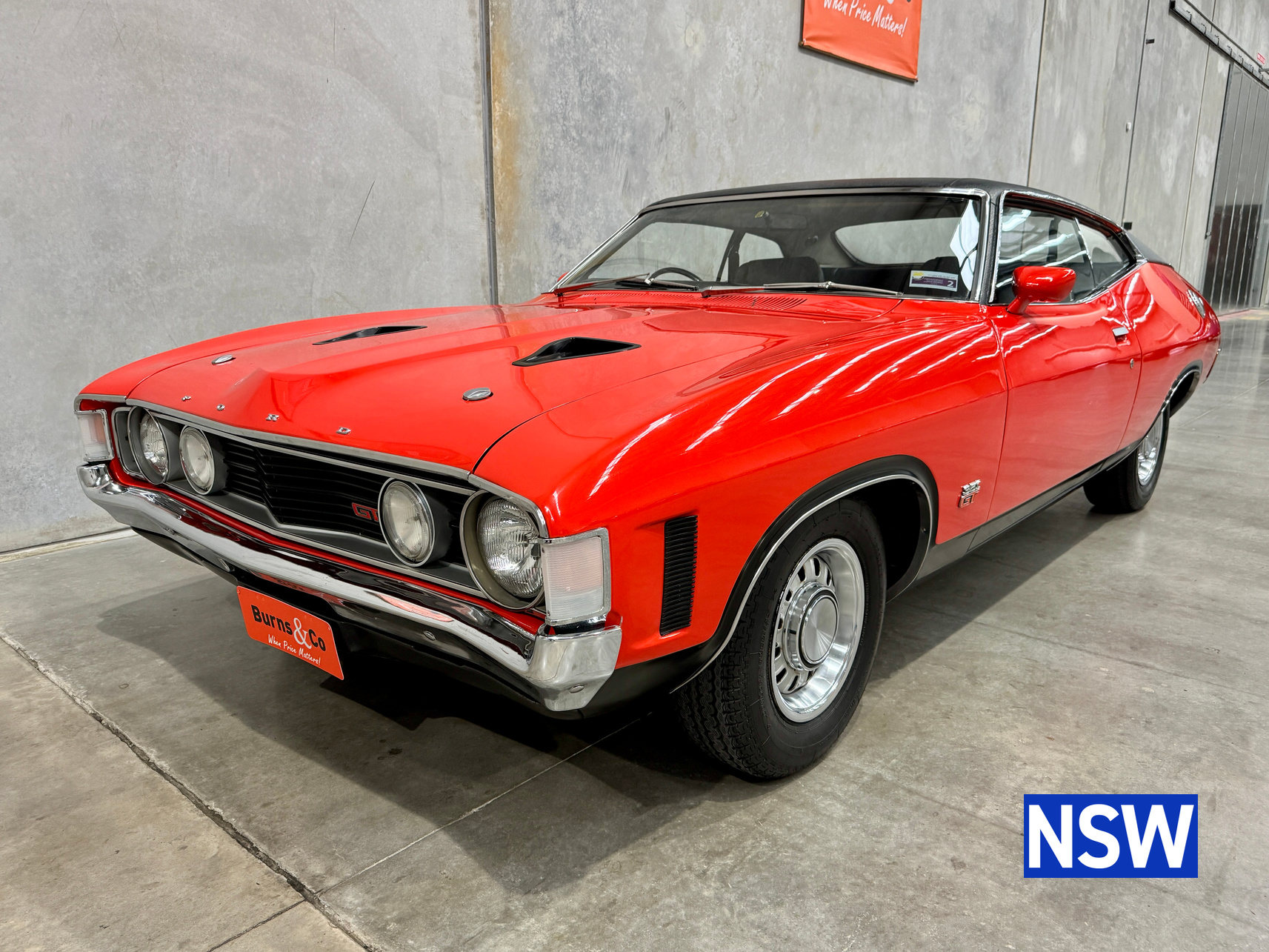 1972 FORD XA GT FALCON 351 V8 MANUAL COUPE