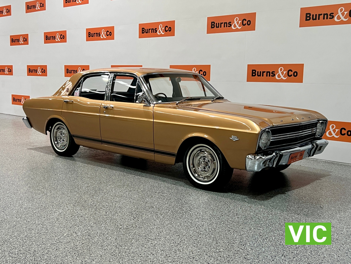 1967 FORD FALCON XR GT 289 V8 MANUAL SEDAN