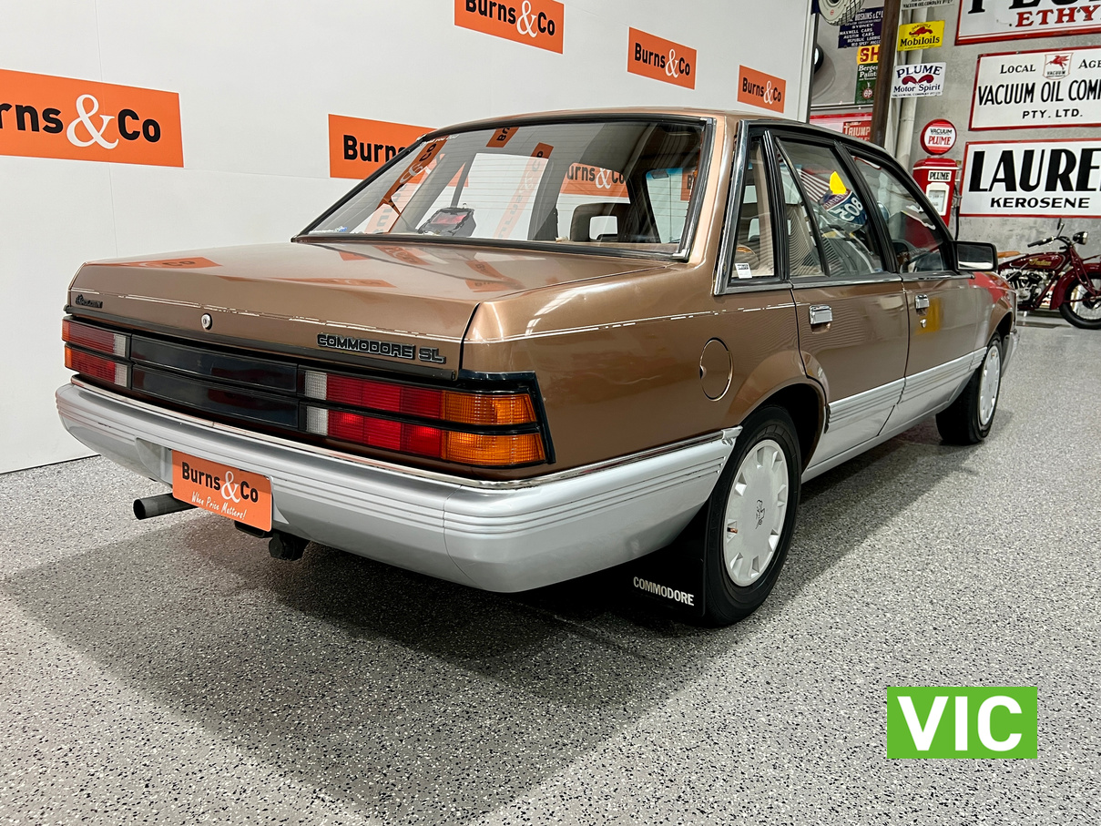 1985 HOLDEN VK COMMODORE SL 6 CYL MANUAL SEDAN 