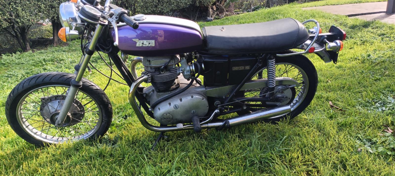 1971 BSA LIGHTNING ROAD
