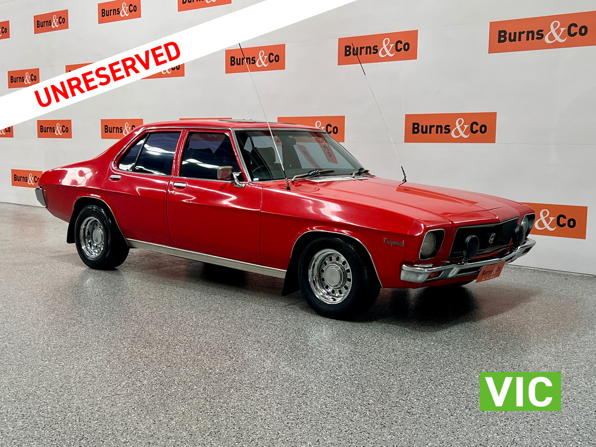 1974 HOLDEN KINGSWOOD HQ 253 V8 MANUAL SEDAN