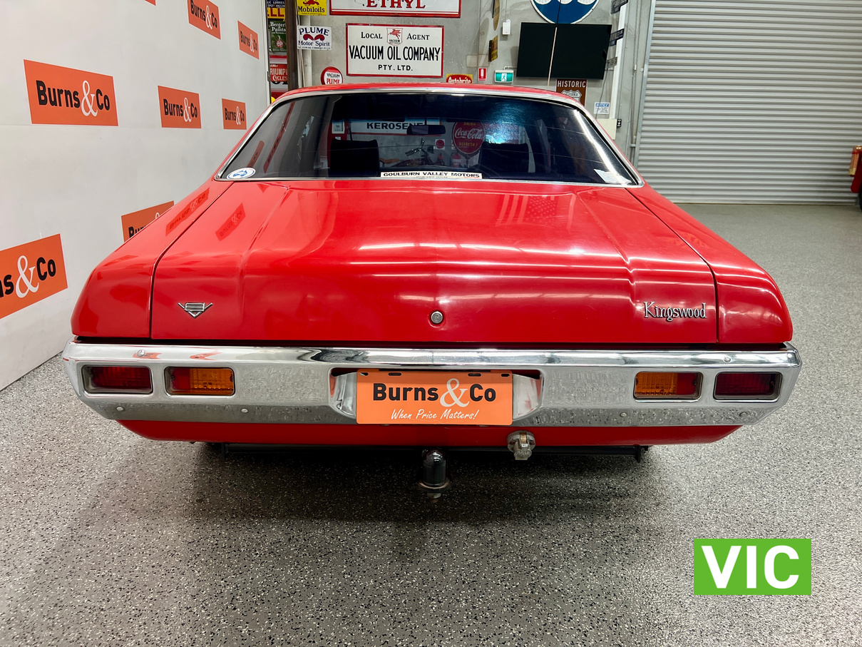 1974 HOLDEN KINGSWOOD HQ 253 V8 MANUAL SEDAN