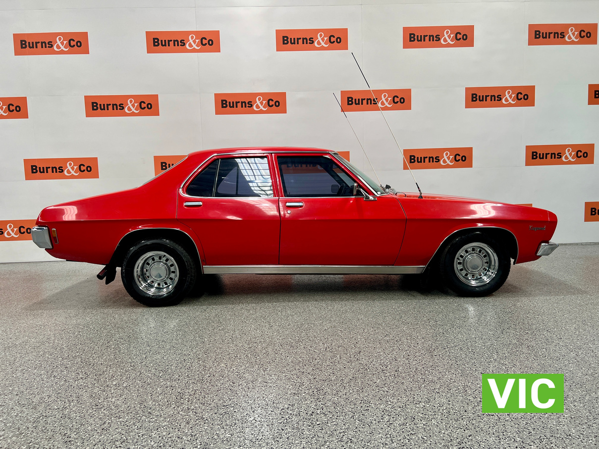 1974 HOLDEN KINGSWOOD HQ 253 V8 MANUAL SEDAN