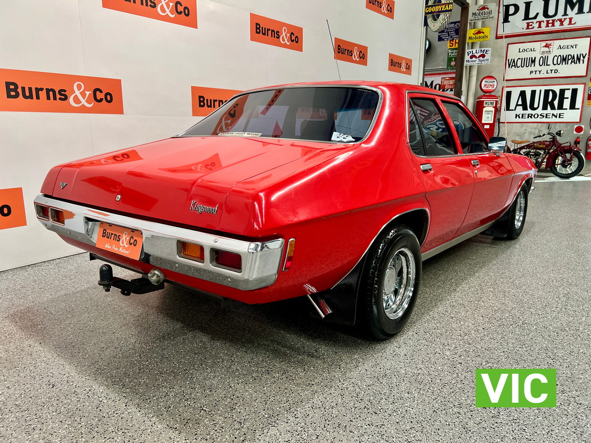 1974 HOLDEN KINGSWOOD HQ 253 V8 MANUAL SEDAN