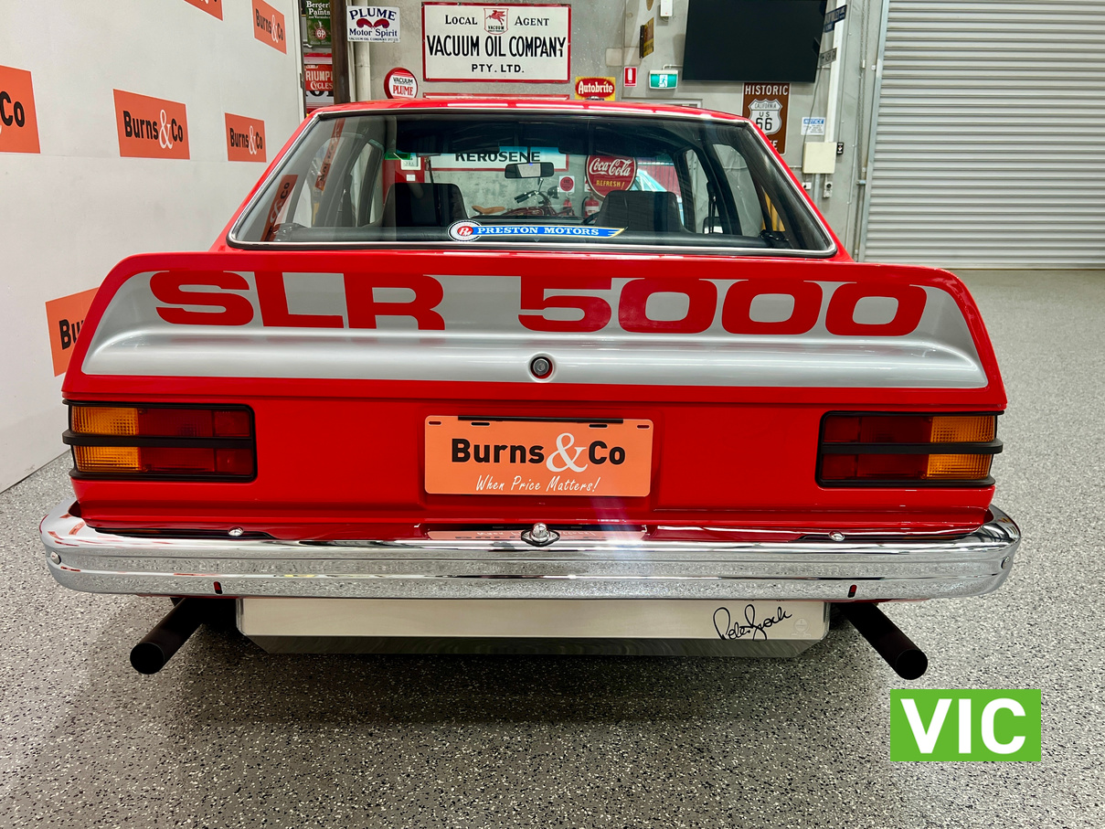 1977 HOLDEN TORANA LX SL/R 5000 A9X 4 SP MANUAL 4D SEDAN