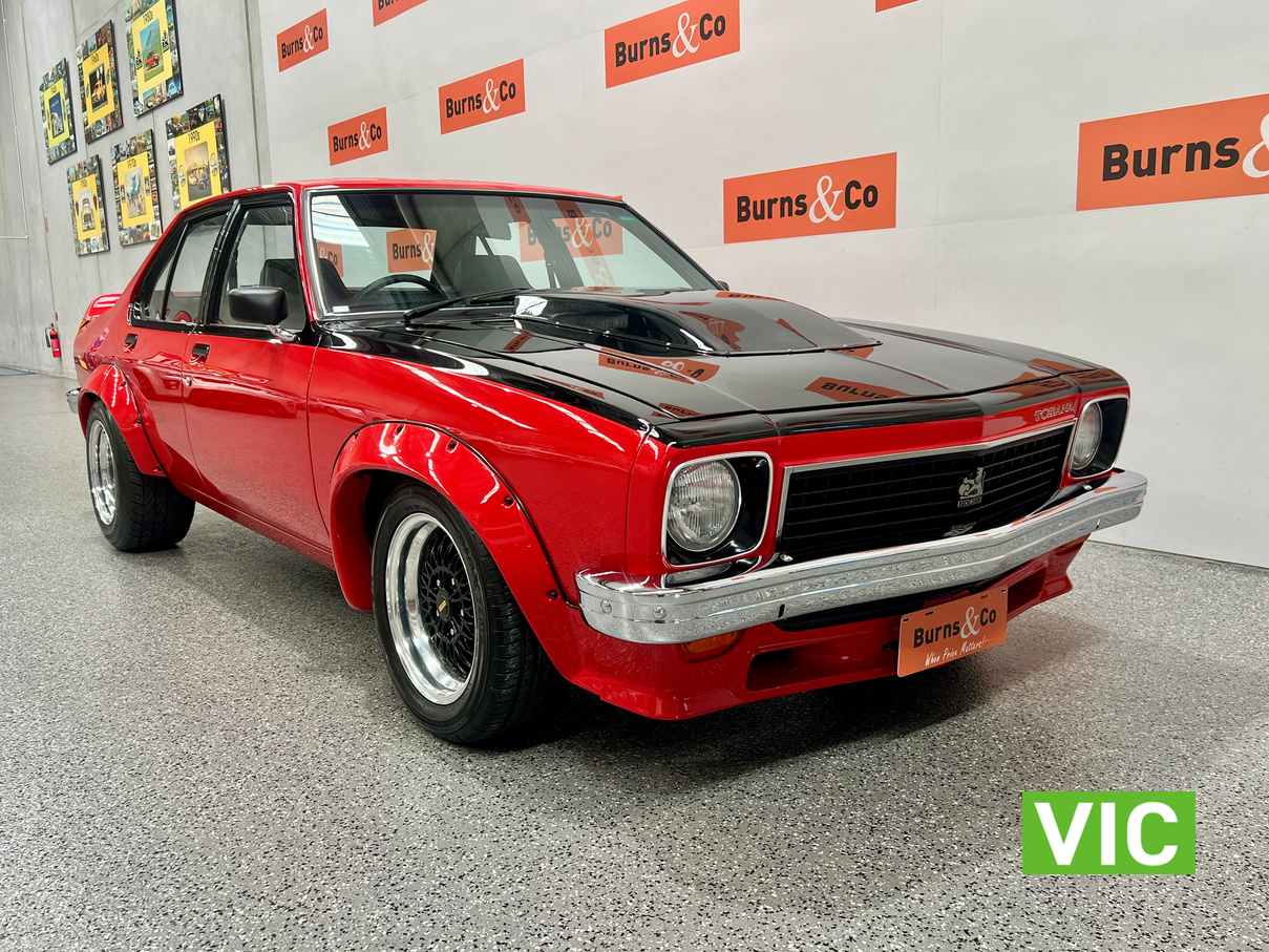 1977 HOLDEN TORANA LX SL/R 5000 A9X 4 SP MANUAL 4D SEDAN