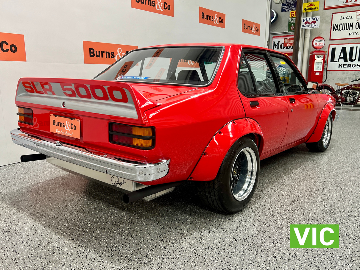 1977 HOLDEN TORANA LX SL/R 5000 A9X 4 SP MANUAL 4D SEDAN