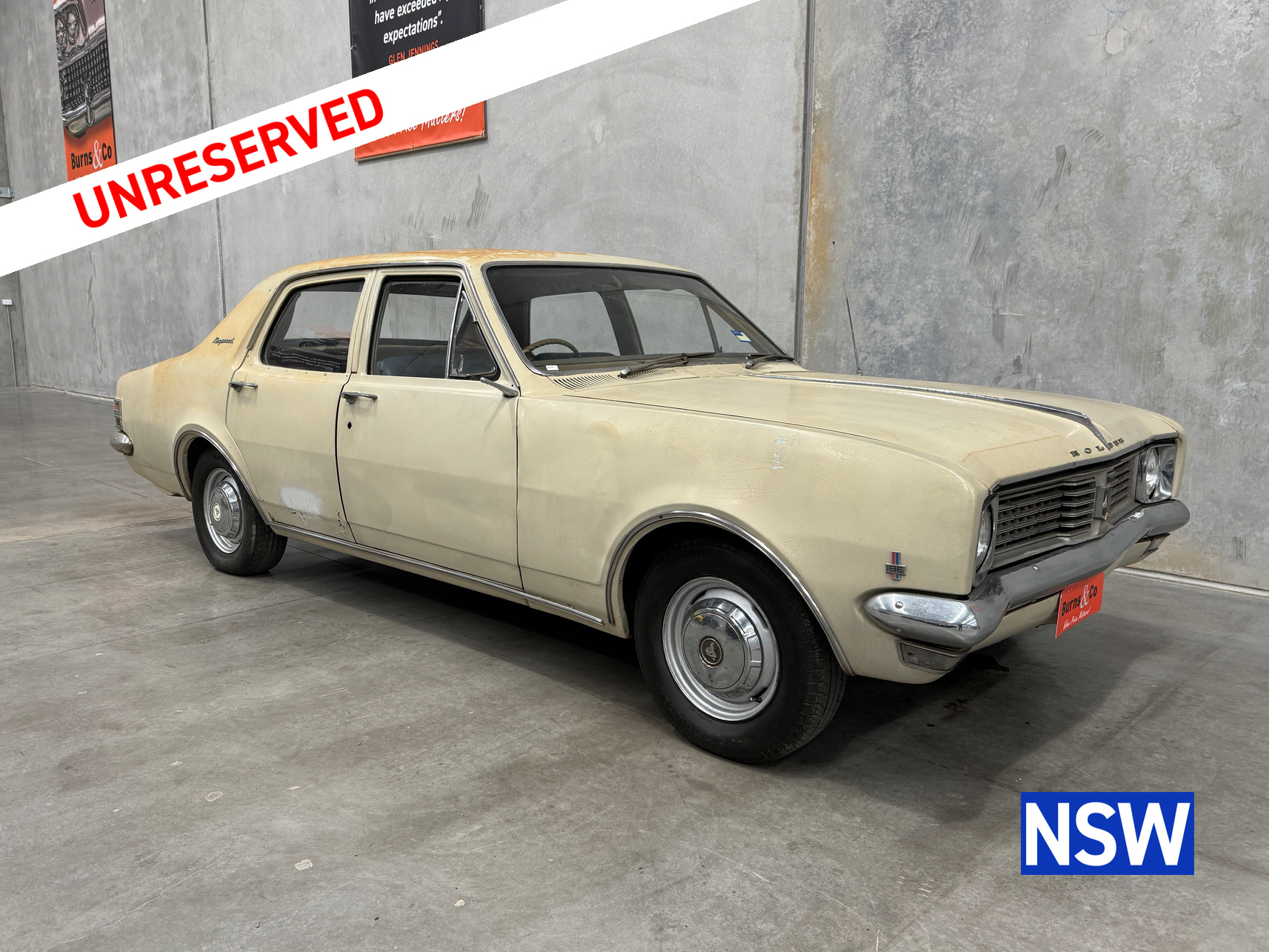 1970 HOLDEN HT KINGSWOOD 6 CYL MANUAL SEDAN