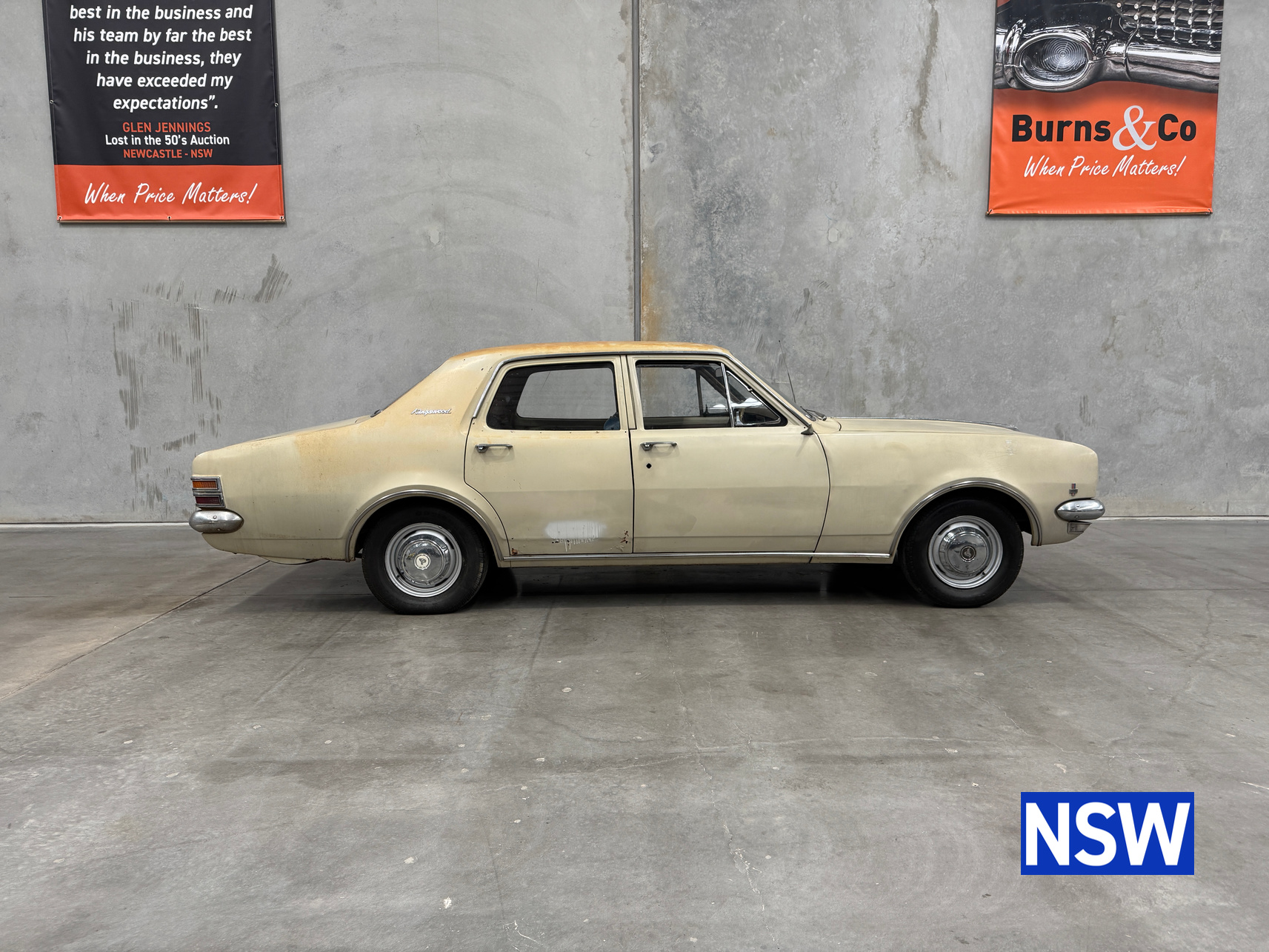 1970 HOLDEN HT KINGSWOOD 6 CYL MANUAL SEDAN