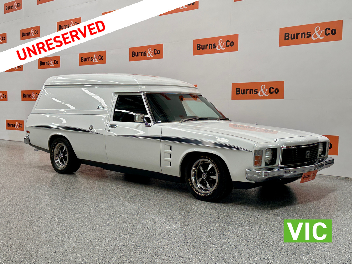 1976 HOLDEN HJ SANDMAN XX7 WINDOWLESS 355 V8 AUTOMATIC P/VAN