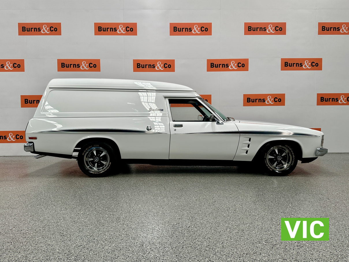 1976 HOLDEN HJ SANDMAN XX7 WINDOWLESS 355 V8 AUTOMATIC P/VAN