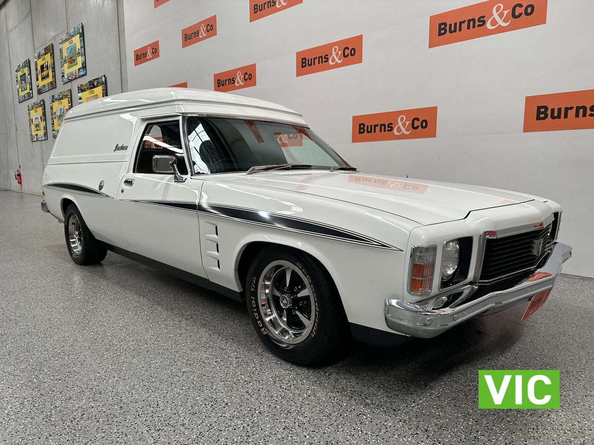 1976 HOLDEN HJ SANDMAN XX7 WINDOWLESS 355 V8 AUTOMATIC P/VAN