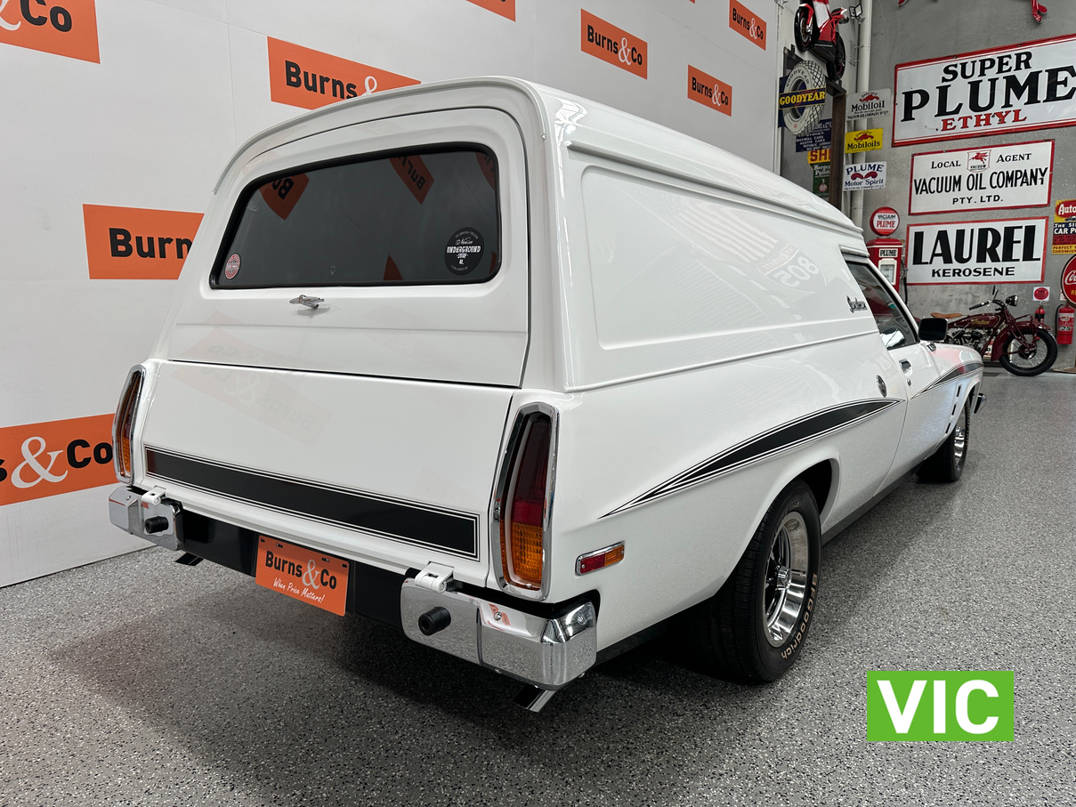 1976 HOLDEN HJ SANDMAN XX7 WINDOWLESS 355 V8 AUTOMATIC P/VAN