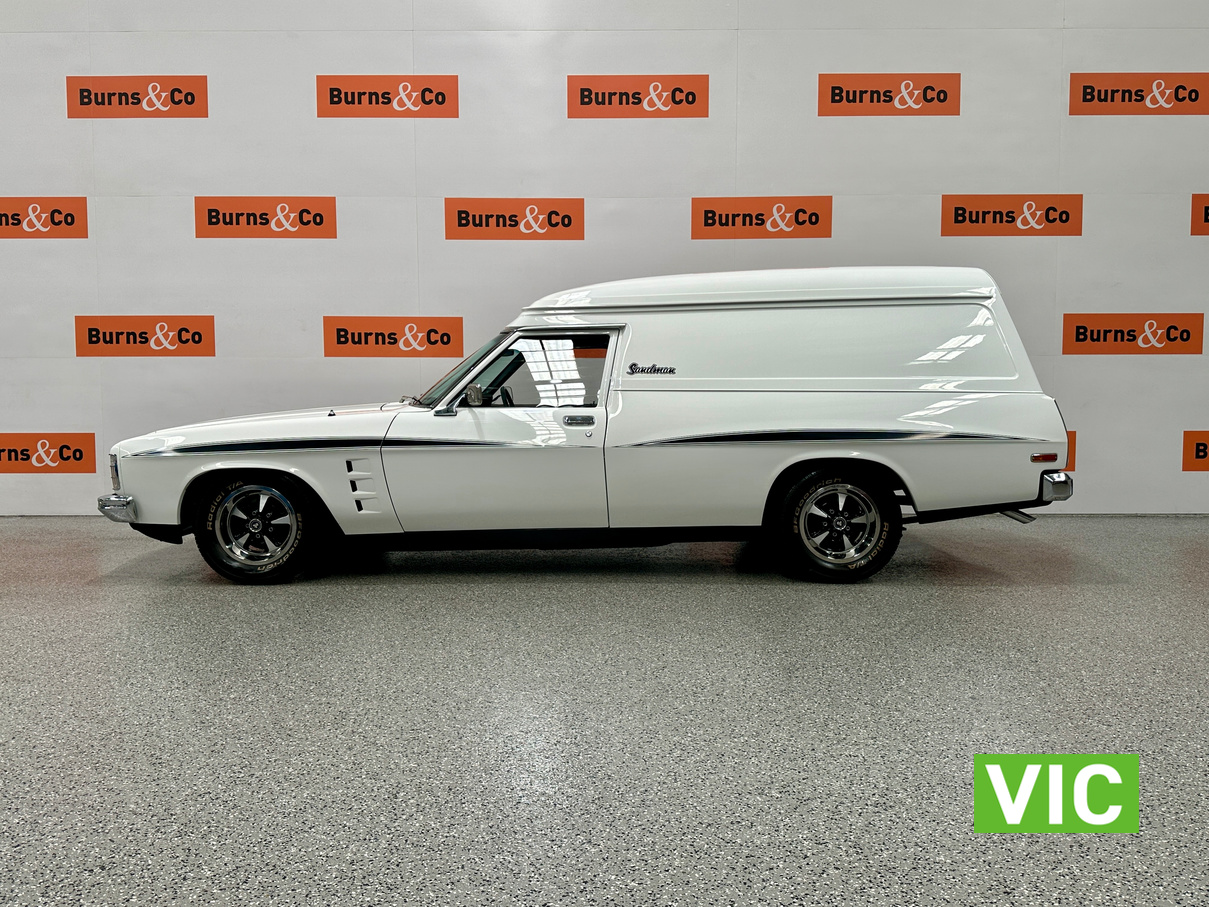 1976 HOLDEN HJ SANDMAN XX7 WINDOWLESS 355 V8 AUTOMATIC P/VAN