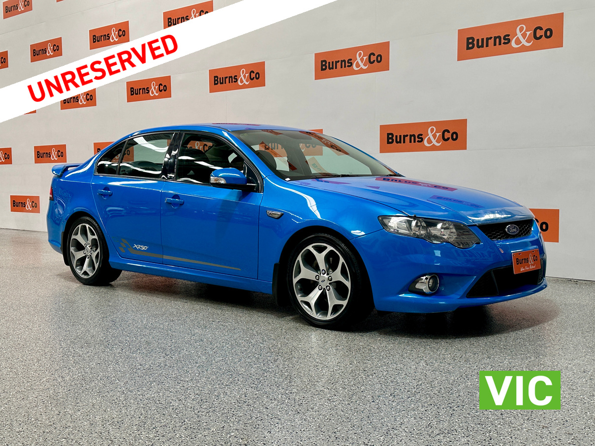 2010 FORD FG FALCON XR50 4.0L 6 CYL MANUAL SEDAN