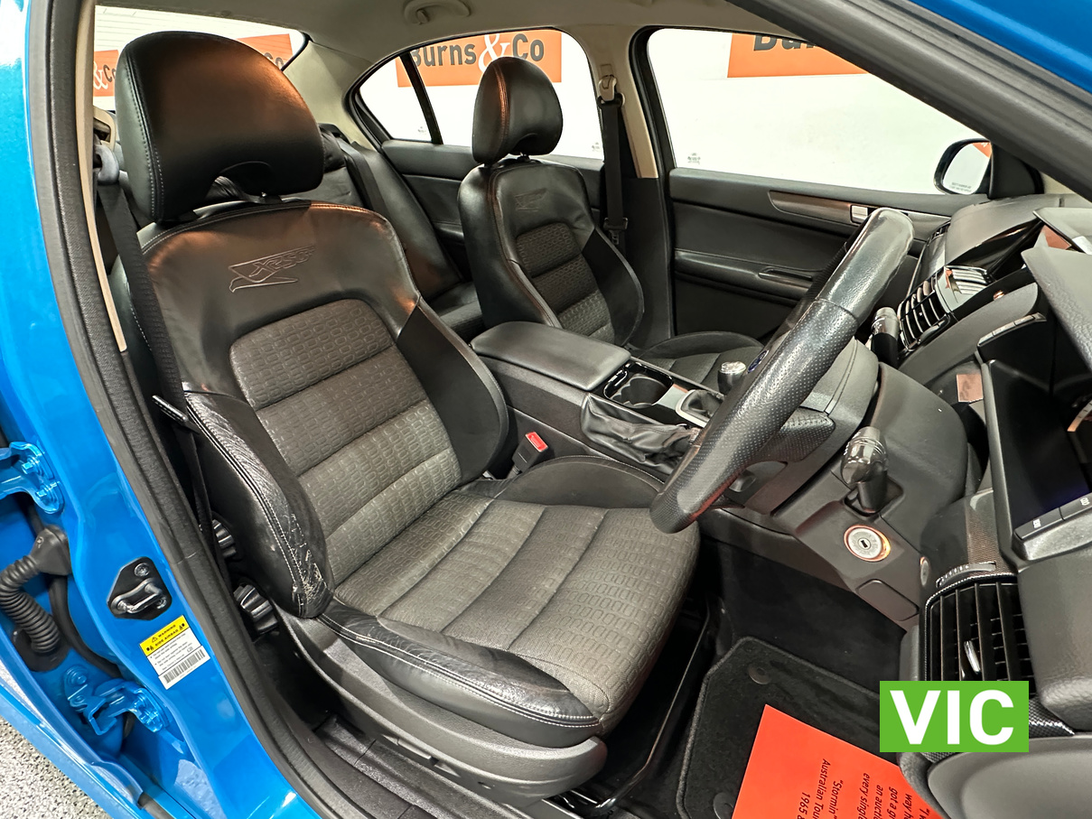 2010 FORD FG FALCON XR50 4.0L 6 CYL MANUAL SEDAN