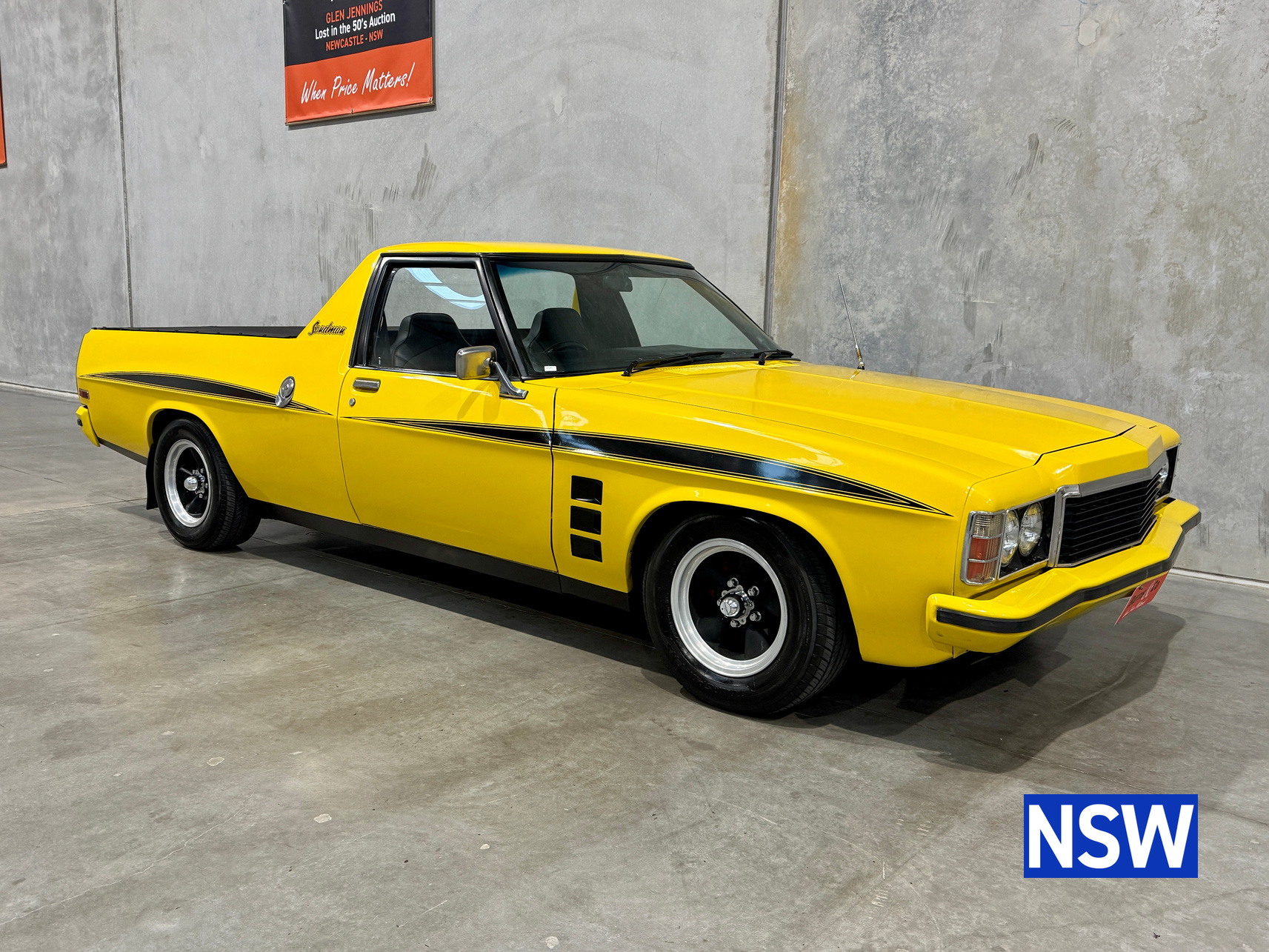1975 HOLDEN HJ SANDMAN TRIBUTE 308 5L V8 AUTO UTE