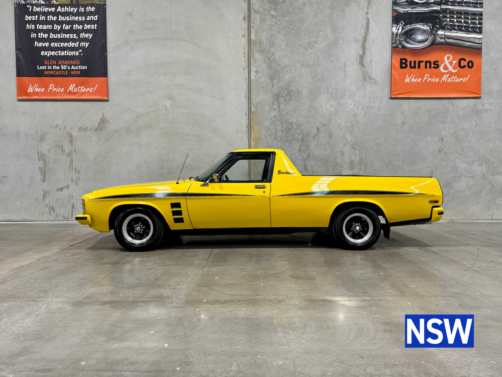 1975 HOLDEN HJ SANDMAN TRIBUTE 308 5L V8 AUTO UTE