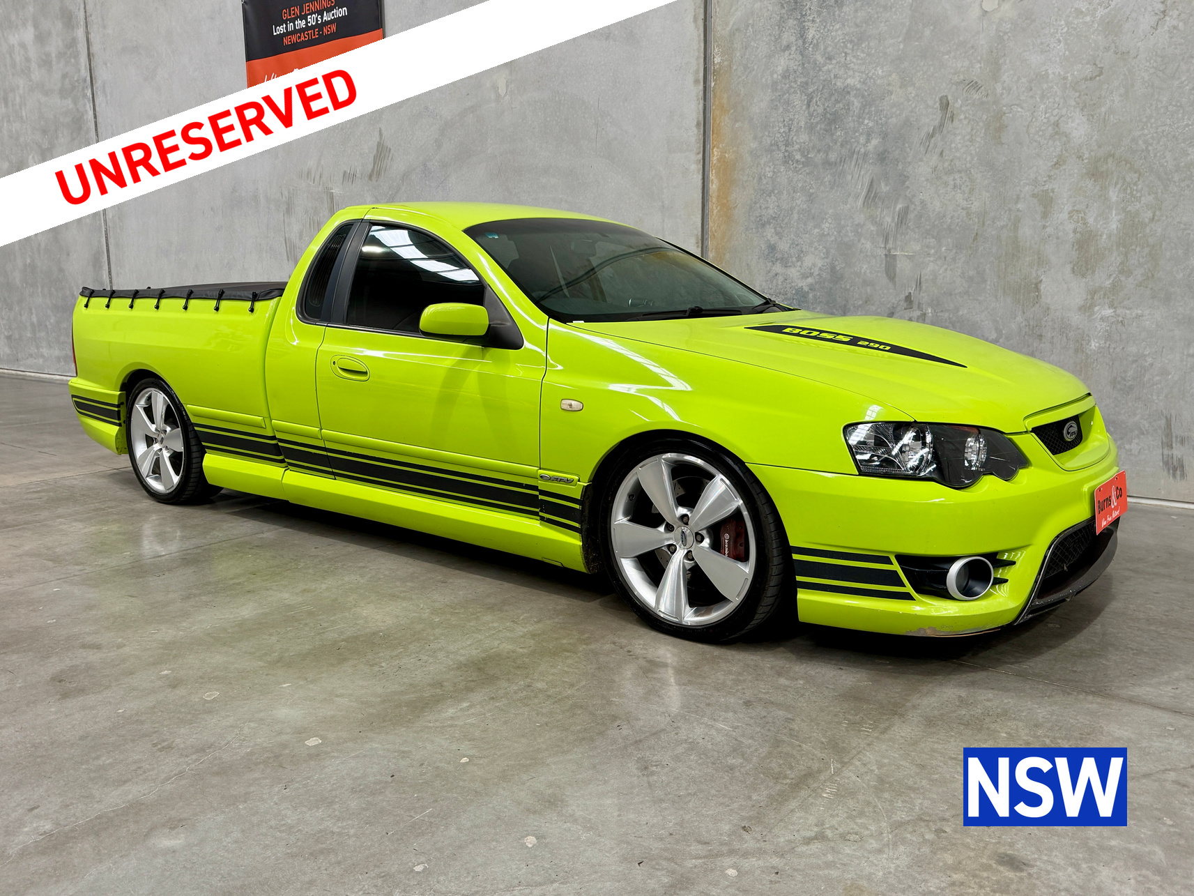 2006 FORD FPV PURSUIT JOHN BOWE EDITION V8 MANUAL UTE