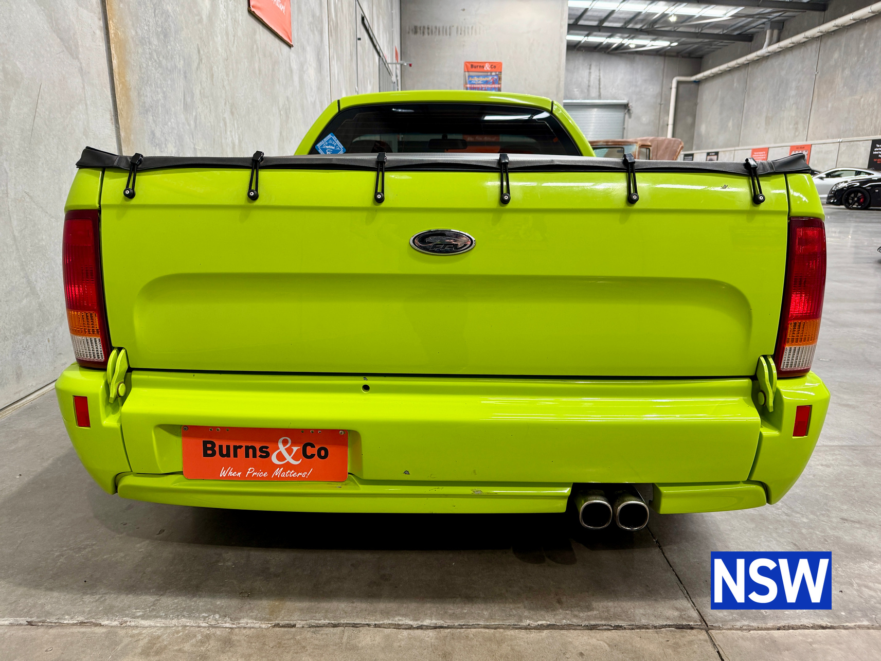2006 FORD FPV PURSUIT JOHN BOWE EDITION V8 MANUAL UTE