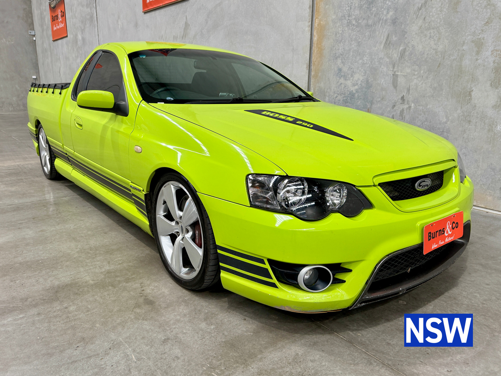 2006 FORD FPV PURSUIT JOHN BOWE EDITION V8 MANUAL UTE