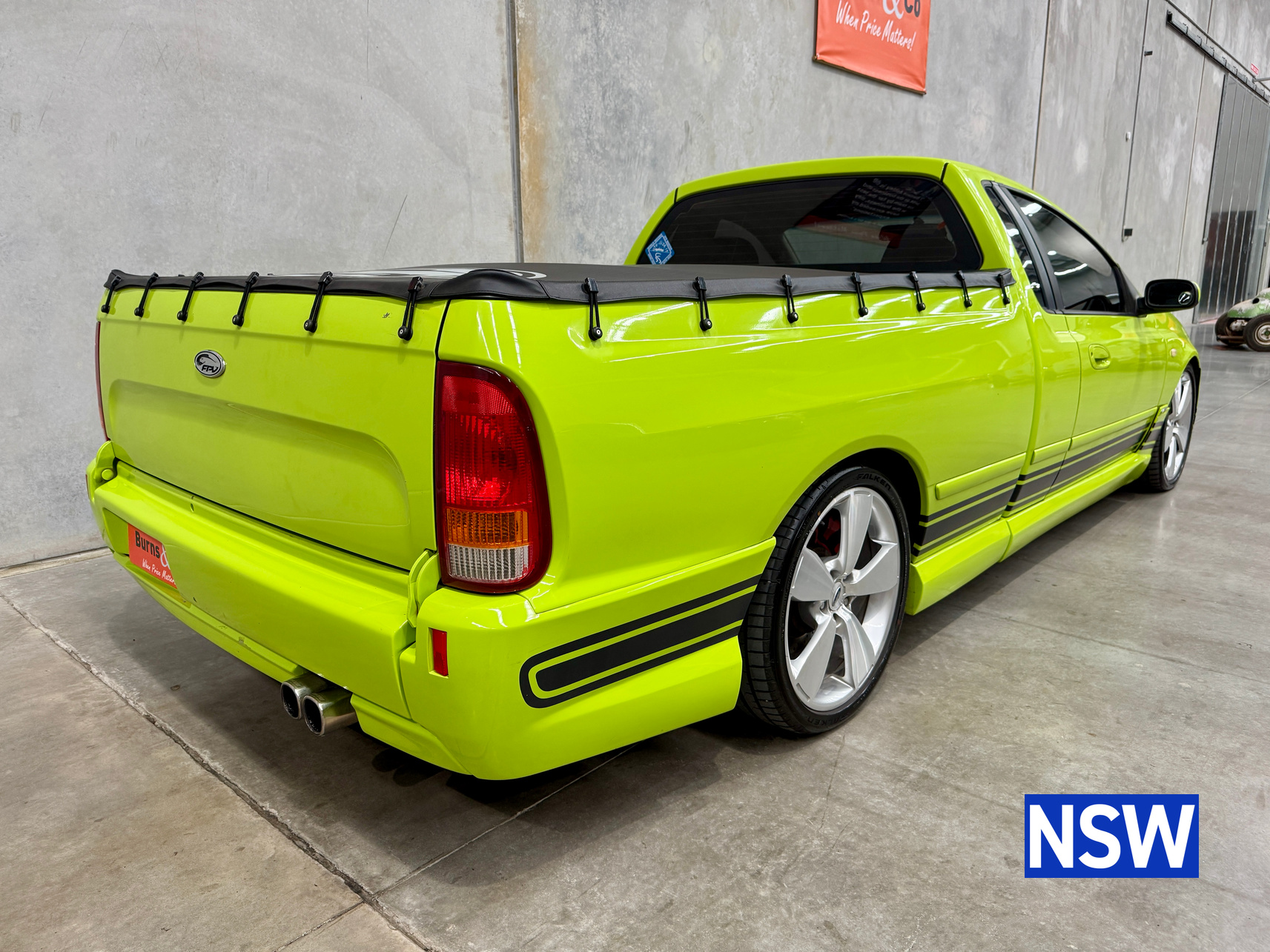 2006 FORD FPV PURSUIT JOHN BOWE EDITION V8 MANUAL UTE