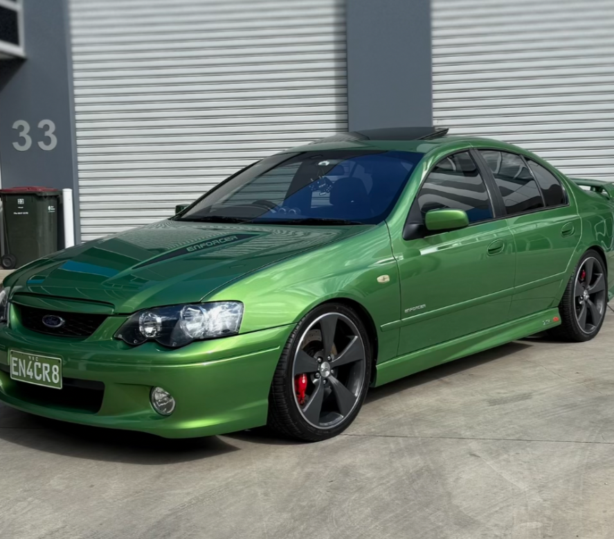 2005 FORD FALCON BA MKII XR8 ENFORCER 6 SP MANUAL 4D SEDAN