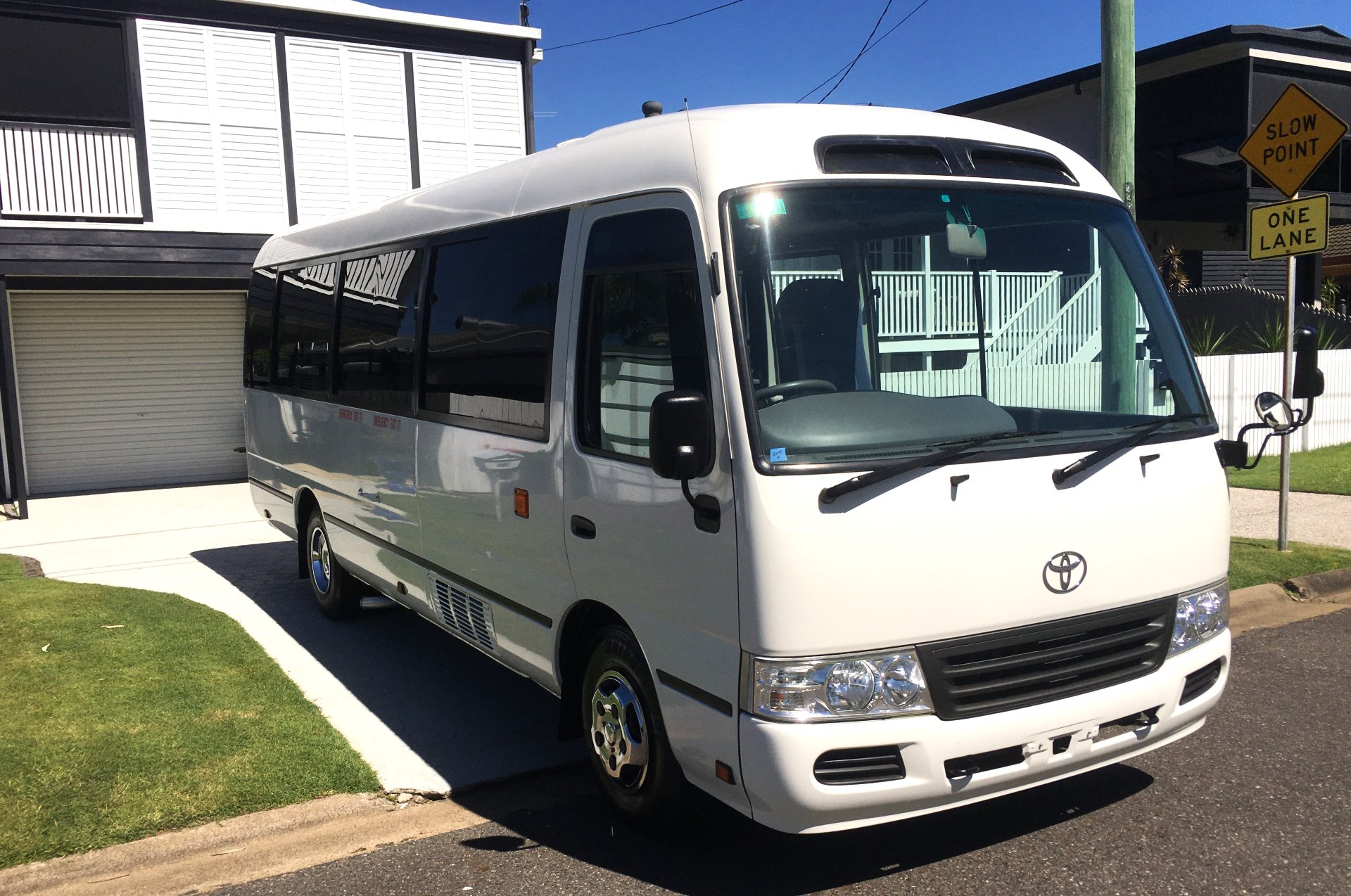 2016 TOYOTA COASTER 5 SP AUTOMATIC COACH