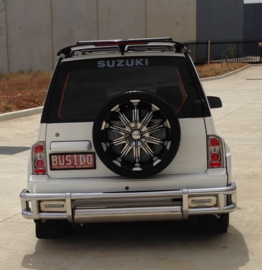 1989 SUZUKI VITARA JLX 6 SP MANUAL 2D HARDTOP