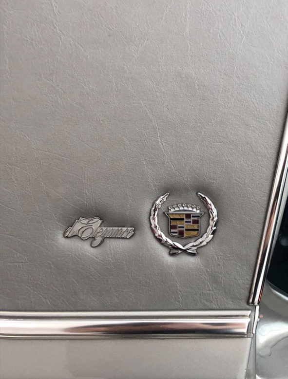 1986 CADILLAC FLEETWOOD BROUGHAM DE ELEGANCE SEDAN
