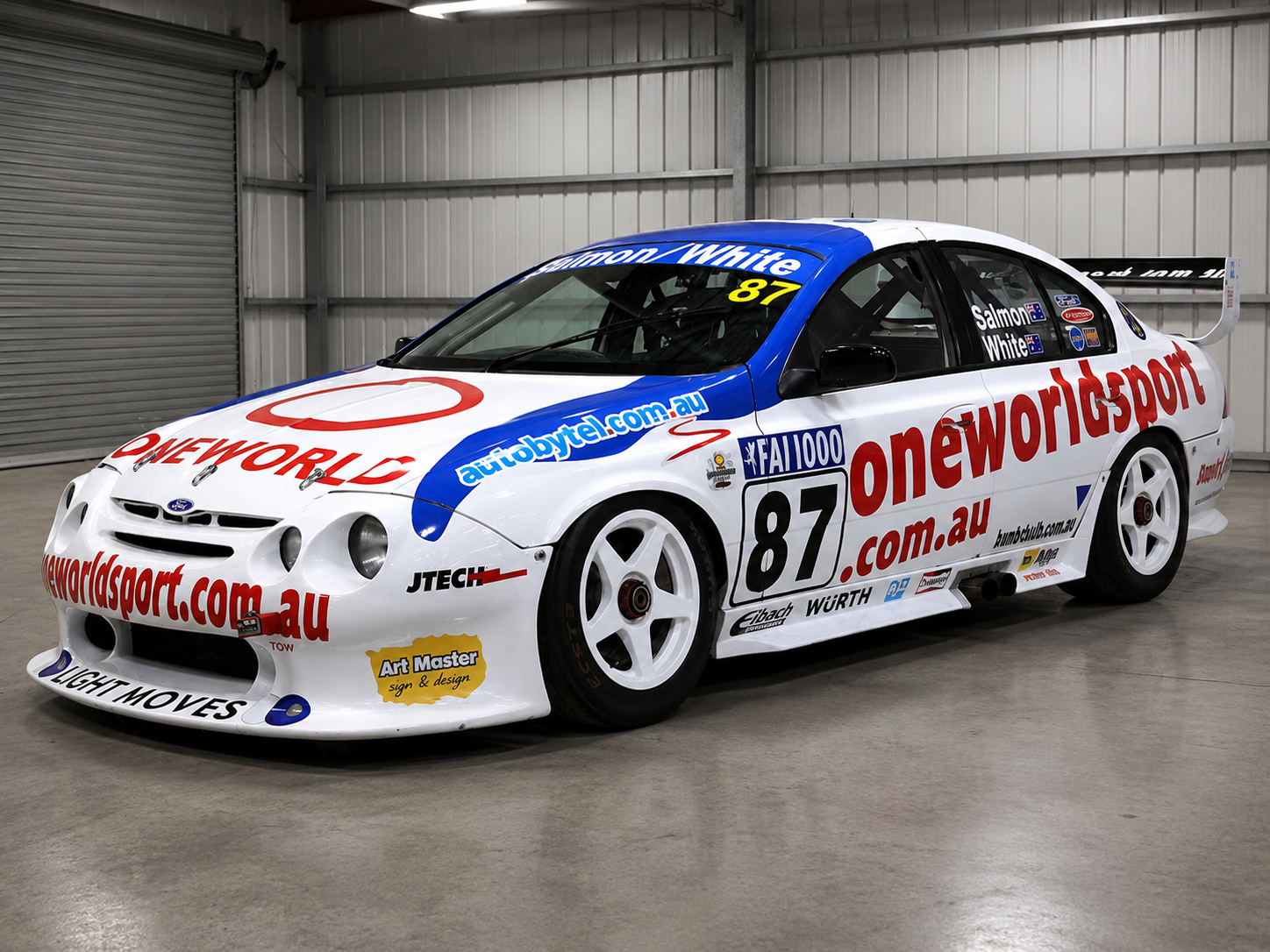 2000 FORD FALCON AU 6 SPD MANUAL BATHURST SUPERCAR 