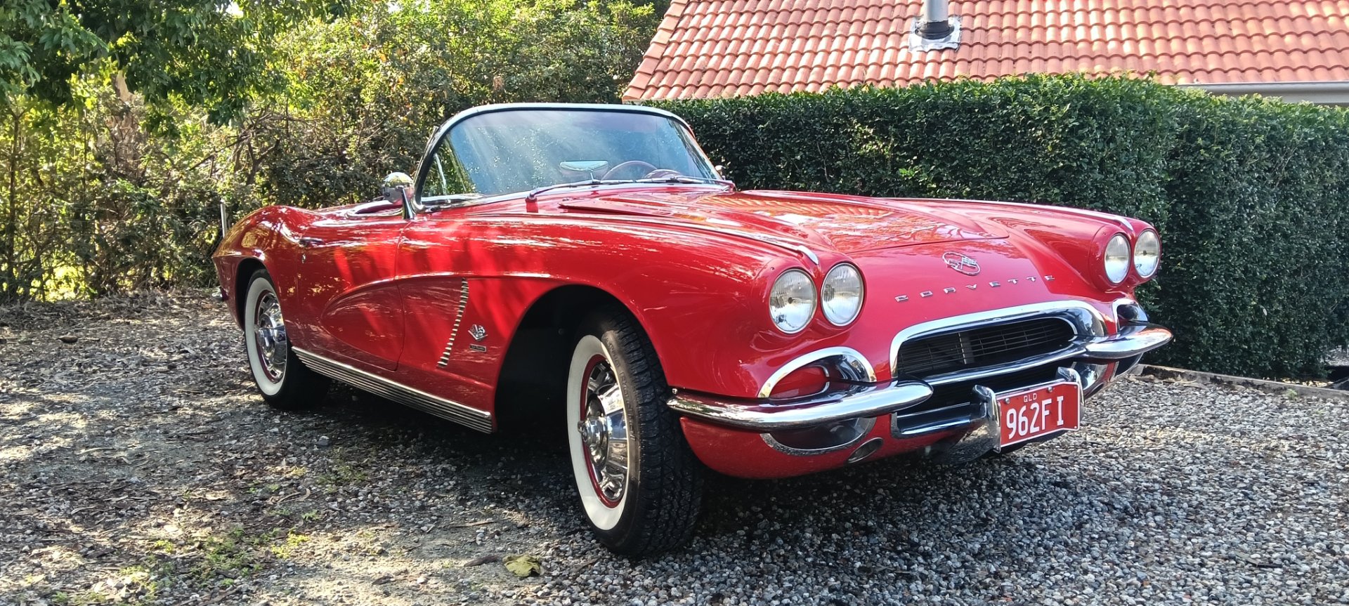 1962 CHEVROLET CORVETTE 4 SP MANUAL 2D ROADSTER